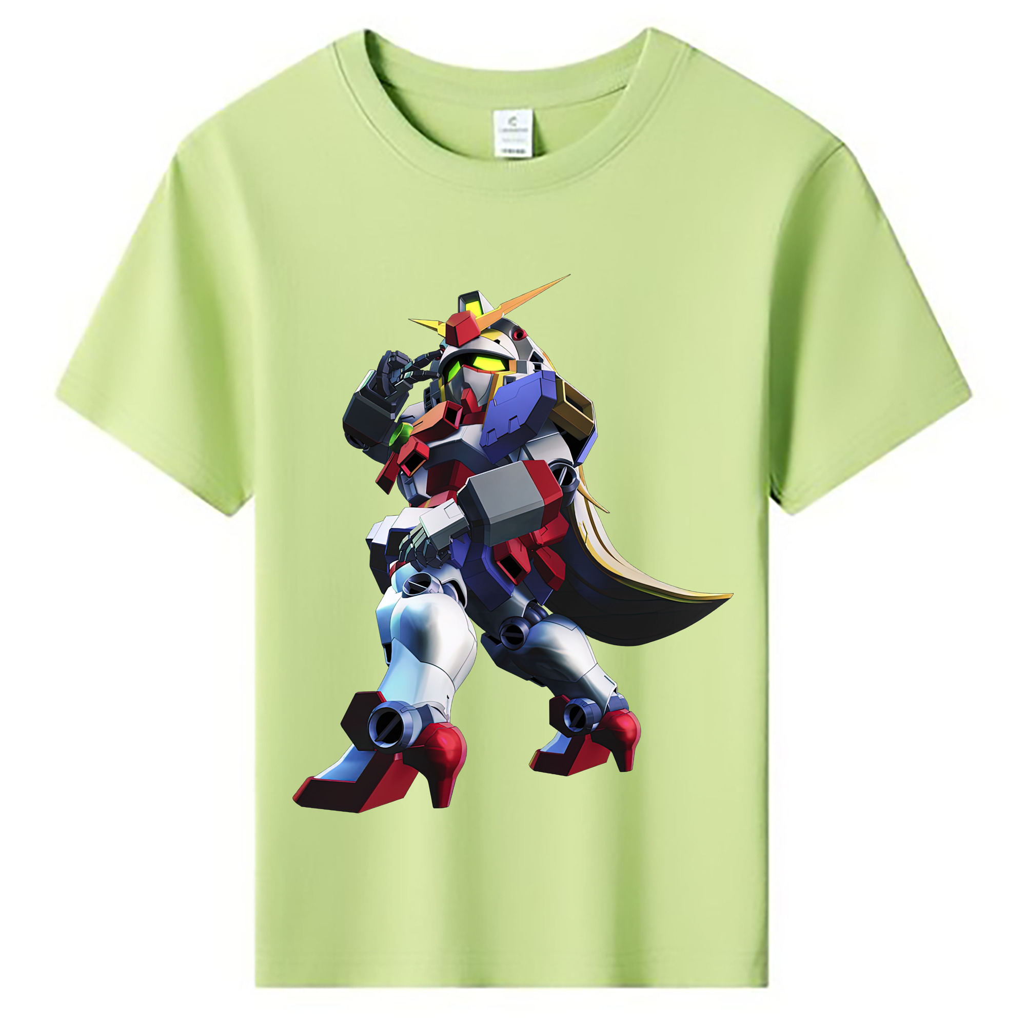 （画像用） 機動戦士ガンダム Mobile Suit Gundam 綿100％キッズTシャツ（フロントプリント）
